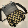 Prada Symbole Embroidered Fabric Bag In Beige For Women 8.6 in/ 22 cm 2VD034_2FKL_F0Y30_V_XOP - Image 8