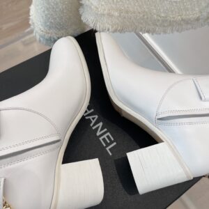 Alternative view of Chanel Women's High Boots With Chain White For Women 3.7in/ 9.5cm