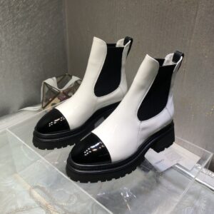 Alternative view of Chanel Women's Ankle Boots White For Women 0,7in/ 2cm