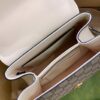 Gucci Horsebit 1955 Mini Bag White For Women, Women's Bags 8.7in/22cm GG 703848 92TCK 9761 - Image 8