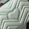 Gucci GG Marmont Mini Top Handle Bag White For Women, Women's Bags 8.3in/21cm GG 547260 DTDIT 9022 - Image 2