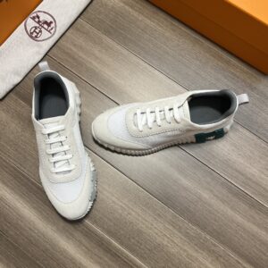 Hermes Bouncing Sneakers White For Men