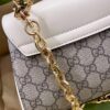 Gucci Horsebit 1955 Mini Bag White For Women, Women's Bags 8.7in/22cm GG 703848 92TCK 9761 - Image 5
