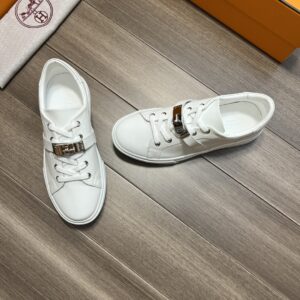Hermes Casual Sneakers White For Men
