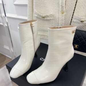 Alternative view of Chanel Women's Short Boots White For Women