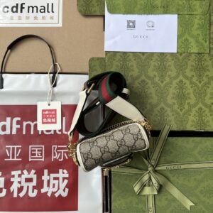 Alternative view of Gucci Horsebit 1955 Strap Wallet Brown For Women, Women's Bags 4.7in/12cm GG ‎