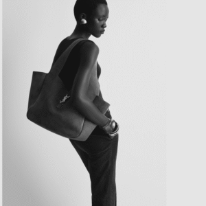 Alternative view of Saint Laurent LE 5 A 7 Bea Tote Bag 19.7in/ 50cm Caramel Cognac Suede Gold Hardware For Women 763435008IW2885