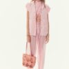 Chanel Shopping Small Tote Bag 12.5in/ 32cm Pink Gold Hardware For Women AS4714 B15546 NW425 - Image 2