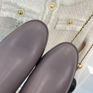 Alternative view of Chanel Women's Ankle Boots With Chain Light Violet For Women 1.5in/4cm