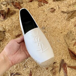 Alternative view of Saint Laurent Women's Ysl Embroidered Espadrilles White For Women YSL 4848900NO609030