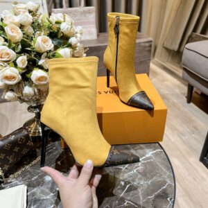 Alternative view of Louis Vuitton Women's Cherie Ankle Boots Yellow Women LV