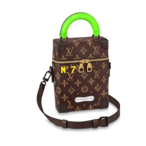 Louis Vuitton Vertical Box Trunk Bag Monogram Brown For Women 8.6in/22cm