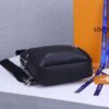 Louis Vuitton Avenue Sling Bag Taiga Black For Men, Men's Bags, Messenger And Crossbody Bags 12.2in/31cm LV M30443 - Image 9