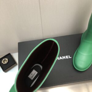 Alternative view of Chanel Women's Hight Boots Green For Women
