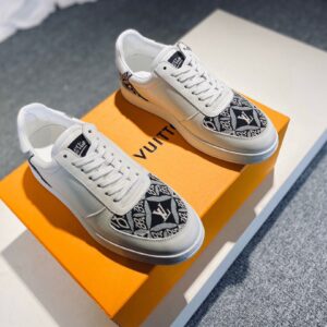 Alternative view of Louis Vuitton Rivoli Sneaker Gray And White For Men LV