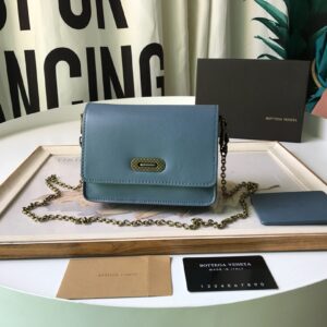 Bottega Veneta Crossbody Blue, For Women, Women's Bags 6.9in/17.5cm
