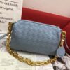 Bottega Veneta Crossbody Bag Blue, For Women, Women's Bags 9.4in/24cm - Image 3
