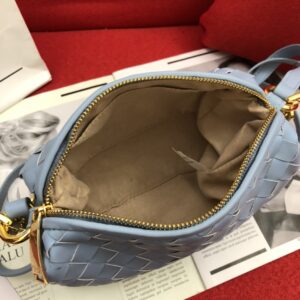Alternative view of Bottega Veneta Crossbody Bag Blue, For Women, Women's Bags 9.4in/24cm