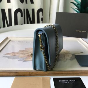 Alternative view of Bottega Veneta Crossbody Blue, For Women, Women's Bags 6.9in/17.5cm