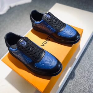 Louis Vuitton Rivoli Sneaker Blue For Men LV