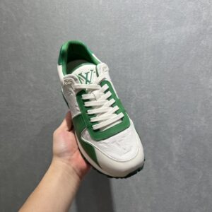 Louis Vuitton Run Away Sneaker Green For Men LV