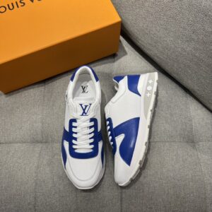 Louis Vuitton Run Away Sneaker Blue For Men LV