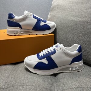 Alternative view of Louis Vuitton Run Away Sneaker Blue For Men LV