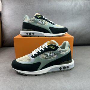 Louis Vuitton Run Away Sneaker Green For Men LV 1A9J0N