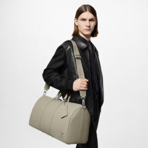 Alternative view of Louis Vuitton Keepall Bandouliere 50 Travel Bag 19.7in/ 50cm Sage Palladium Hardware M22609