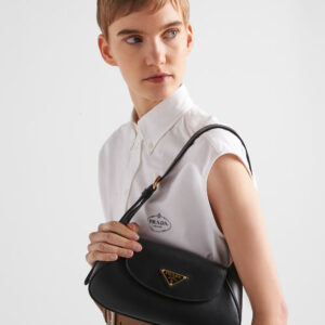 Alternative view of Prada Small Shoulder Bag Black For Women 9,8in/25cm