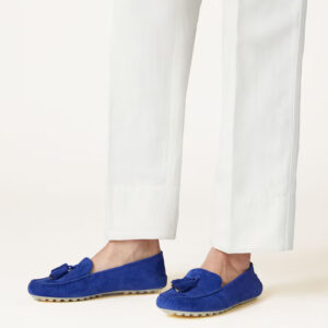Alternative view of Loro Piana Dot Sole Walk Loafers Blue Fluorite For Women - FAN0109 W13O