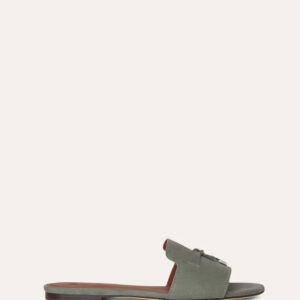 Alternative view of Loro Piana Summer Charms Sandal Army Gray For Women - FAI5580 506Z