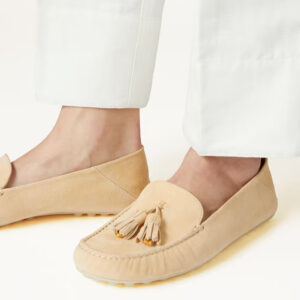 Alternative view of Loro Piana Dot Sole Walk Loafers Melonpan For Women - FAN0109 D0IV