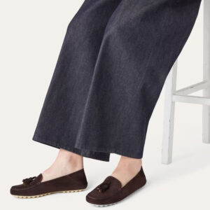 Alternative view of Loro Piana Dot Sole Walk Loafers Chocolate For Women - FAN0109 H026